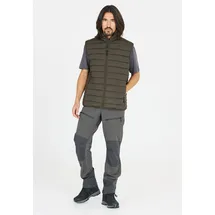 Whistler Steppweste "Edge", Herren, Gr. XXL, grün (tannengrün), 100% Polyester, normal, hoch geschlossener Ausschnitt, Westen Steppweste, mit angenehm leichter und wärmender Wattierung
