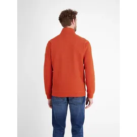 Lerros Sweatjacke in weicher Strukturqualität - Scandinavian Red - L