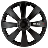 Auto-Style Satz Radzierblenden RS-T 16-Zoll Schwarz