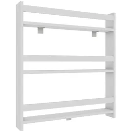 VCM Kinderregal Kidos 70 x 80 x 10 cm Holz weiß