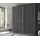 STAUD Schwebetürenschrank Sonate Pesaro 200 x 240 x 68 cm Grau