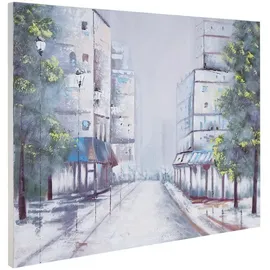 MCW Ölgemälde Ortschaft Handgemalt