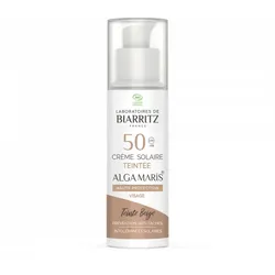 Sonnencreme beige LSF 50