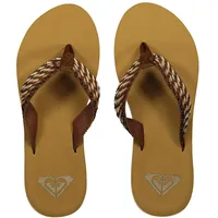 Roxy Porto Rope Sandale, Mocha/COFF, 41
