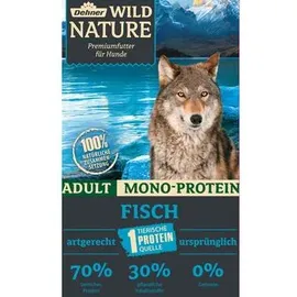 Dehner Wild Nature Hundefutter Lachs 12 kg + 6 x 800 g