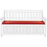 Beliani Bankauflage 148 x 45 x 5 cm rot 1 St.