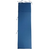 Cocoon Thermomattenüberzug, Baumwolle, blau, 185x53cm