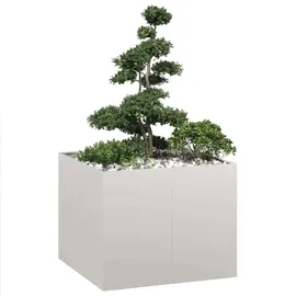 vidaXL Pflanzkübel 200 x 40 x 80 cm Edelstahl