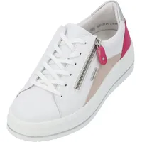 REMONTE Schnürschuhe in weiss/rose/magenta/silver/weis | Gr.: 40