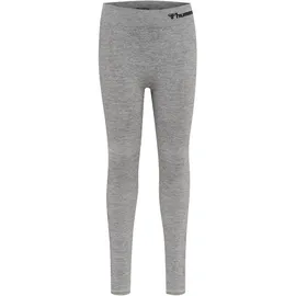hummel hmlCI JUNIOR Seamless Tights Mädchen 2006 grey melange 164/176