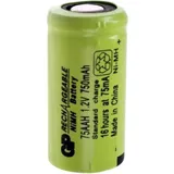 GP 2/3 AA Flat-Top NiMH 1.2 V 750 mAh