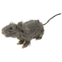Europalms Halloween Ratte lebensecht mit Fell