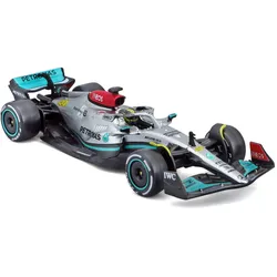 Bburago 18-38066 - Modellauto - Mercedes-AMG F1 W13 E Performance Hamilton #44 (mit Fahrer, Maßstab 1:43)
