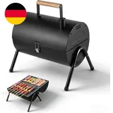 Holzkohlegrill Mit Deckel Und 2 Pcs Kohleplatte, Edelstahl Kohlegrill Halter. BB