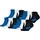 Puma Sneakersocken 12er Pack Schwarz/Weiß/Blau 35-38