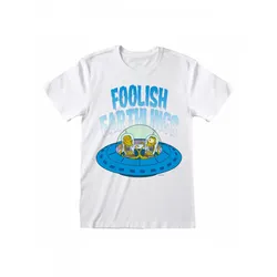 T-Shirt The Simpsons - Foolish Earthlings (größe XL)