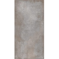 Terrassenplatte Rust Feinsteinzeug Grau 60 cm x 120 cm