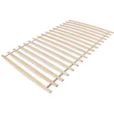 TICAA Rollrost Birke verstellbar 140 x 200 cm