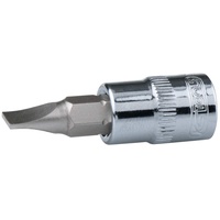 KS Tools 1/4" CHROMEplus Bit-Stecknuss Schlitz, 8mm