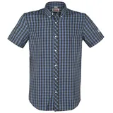 Lonsdale Brixworth Kurzarmhemd Blau XL