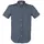 Lonsdale Brixworth Kurzarmhemd Blau XL