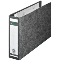 Leitz Wolkenmarmor-Ordner DIN A5 55 mm Schwarz