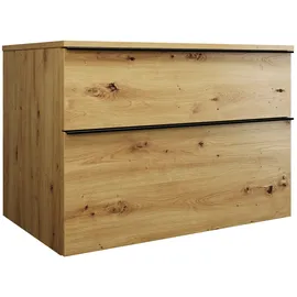 Burgbad Waschtischunterschrank 2 Schubladen 90 x 0 x 0 cm Eiche Dekor Urban