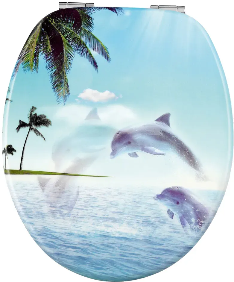 3D Sitz Delfin mit Absenkautomatik