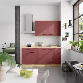 Nobilia Küchenzeile Easytouch 180 cm rot