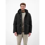 Lerros Herren Wintermantel schwarz XL