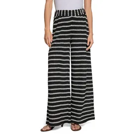 Zero Schlupfhose gerader Schnitt Schwarz 36