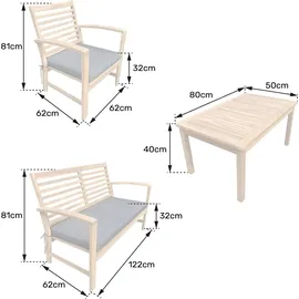 Happy Garden Goa Set 4-tlg. Beige
