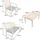 Happy Garden Goa Set 4-tlg. Beige