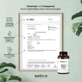 Nutri Plus Maca 8000 Kapseln 180 St.