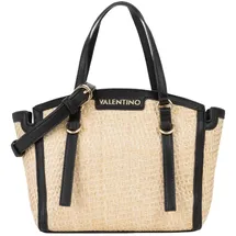 Valentino Demetra Henkeltasche Kunstleder Beige/Black