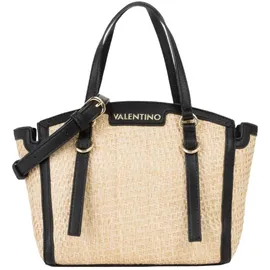 Valentino Demetra Henkeltasche Kunstleder Beige/Black