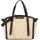 Valentino Demetra Henkeltasche Kunstleder Beige/Black
