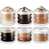 luxuskollektion Doppelwandige Espressogläser 0,12 l Set 6-tlg.