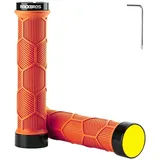ROCKBROS Fahrradgriffe mit Reflektor ergonomische Griffe einfache Montage & sicherer Halt Orange