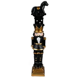 Clayre & Eef Nussknacker 23 cm Schwarz