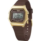 ICE-Watch ICE digit retro Brown cappuccino - Braune Damenuhr mit Plastikarmband - 022065 (Small)