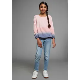 KangaROOS 3/4-Arm-Shirt in rosa-marine | Gr.: 128/134