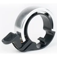 Knog Oi Large Fahrradklingel silber 23,8 - 31,8 mm