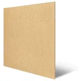 LEISTENHAMMER DER SOCKELLEISTEN SHOP Wandpaneel Akustikplatte Schallabsorber 52x52 cm PET Filz Beige Schalldämmung, BxL: 52x52 cm, (1-tlg) Absorbieren Schallwellen, reduzieren den Nachhall beige|braun