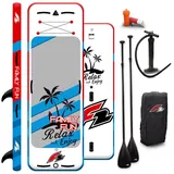 F2 SUP Stand Up Paddle Board Family Fun 9'8'' Rot 2024 One Size