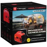 Stromerzeuger 2000-W-Powertech Inverter Benzin Stromgenerator Notstromaggregat