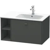 Duravit Waschtischunterschrank wandhängend „Brioso“ 82 × 44,2 × 47,9 cm, in Graphit Matt