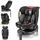 lionelo NAVY i-Size Drehbarer 360o Kindersitz, 40-150 cm, Gruppe 0+1 2 3, vorwärts- und rückwärtsgerichtete Montage, ISOFIX und Stützfuß, Verstellbare Kopfstütze und Rückenlehne, Dri-Seat Einsatz