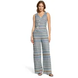 Cartoon Damen mit Westenteil 44, Blue/Camel - 44W
