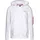 Alpha Industries Back Print Kapuzenpullover White L